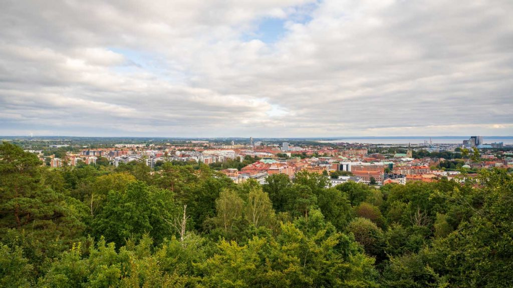 Halmstads skyline